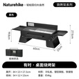 Naturehike挪客有时桌面烧烤架户外露营野餐野炊烤肉炉子折叠便携式围炉煮茶 黑色