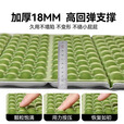 原始人户外露营防潮垫蛋巢垫登山露营帐篷地垫隔凉防水加厚屁垫折叠坐垫 绿色高弹坐垫-2.1高R值
