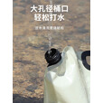 凡卡印象户外水袋登山旅游便携折叠蓄水囊装水桶大容量露营塑料软体储水袋 升级水龙头款【藏青色】