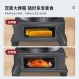 烽点柴火灶农村家用烧木柴气化炉取暖炉冬季室内无烟烤火大添柴口锅台 大号大柴气化炉+3米烟管配件