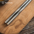 THOUS WINDS千风纯钛长筷子户外家用精致餐具螺纹防滑耐用便携式可折叠钛筷子 钛长筷 5双装