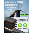 野徒者 天幕户外露营装备大型加厚便携遮阳棚野营防晒防雨棚 天穹【银胶】3.0*4.0m 新款流沙金