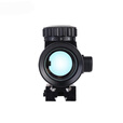 1X40红点变点全息瞄反射全息镜内红绿点瞄准器镜瞄准镜瞄寻鸟镜 黑色1X40【夹具20毫米】