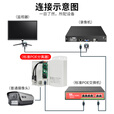 海康威视原装POE分离器标准48V转12V供电模块监控摄像头网络电源转换室外防水 颢德标准48V转12V