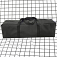 淮果颖露营收纳包600D牛津布户外用品收纳袋帐篷收纳袋折叠椅蛋卷桌收纳 黑色 110*20*20CM
