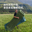 Naturehike挪客超轻充气垫加长加宽单人双人户外露营徒步登山轻量化防潮睡垫 湖蓝/双人/6.5cm/充气袋款