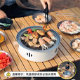 柏潮多功能便携碳烤炉户外烧烤煮茶两用新年聚会 色家用烤炉四件套-只亏20单