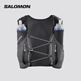 萨洛蒙（Salomon）男女款 户外运动 透气补水便捷水袋包 ADV SKIN 12 GRADIENT SET 墨黑色/岩石灰/浅冰绿C26838 L