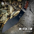 刀治郎户外刀一体龙骨排障刀砍柴刀野外生存高硬度防身便携家用露营刀具