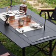 Guide Series户外四单元多功能露营桌野餐大师IGT桌折叠桌026桌 BL-026原装桌（均含储物兜）