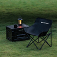 black dog黑狗户外折叠椅月亮椅露营便携靠背钓鱼椅承重240斤