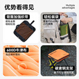 沃特曼 户外折叠椅便携式休闲多功能小马扎超轻露营简约钓鱼写生手包凳 笔袋马扎【28x24x25cm】78208