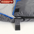 柏潮kg成人单人季户外加宽加厚防寒睡袋 便携信封保暖隔脏 单个收纳袋颜色随机发