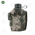 5325迷彩水壶 战术野营徒步便携式铝制斜挎水壶 绿迷彩jc