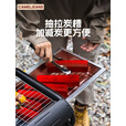 CAMELJEANS烧烤炉家用烧烤架烤肉串炉子户外露营便携折叠可拆卸 174BH05721