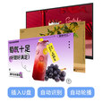 知嘉 壁挂广告机显示屏 高清液晶数字标牌信息发布视窗吊挂宣传屏奶茶店连锁商用电梯横竖电子网络智能分屏 壁挂单机版【咨询获取免费专属方案】 18.5英寸【送免费发布广告信发软件】