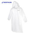 迪卡侬（DECATHLON）雨衣雨披成人梅雨必备徒步便携可折叠非一次性半透明S-1803103