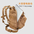 危机4 Hazard4海狸吊桥美国危机4战术双肩包军迷户外徒步登山旅行背包 狼棕色