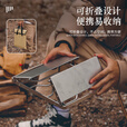 柏潮户外便携迷你不锈钢炉头支架烧烤架套锅支架烤盘支架烤网小号 小支架(不带包) 304不锈钢 炉头支架