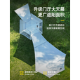 探险者（TAN XIAN ZHE）帐篷天幕二合一天幕帐篷户外帐篷露营帐篷速开全自动帐篷黑胶帐篷 【4-6人帐篷+天幕】+双垫