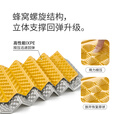 挪客徒径R3.0户外防潮折叠蛋巢垫双人露营野营超轻可折叠垫子午睡垫 蜜黄/单人（R值3）