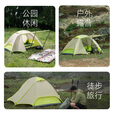 黑鹿（BLACKDEER）鹿鸣双人帐篷 户外露营野外徒步防风雨防晒天幕帐篷轻量便携装备