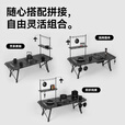 black dog黑狗户外百式IGT折叠桌铝合金黑化露营桌单元板组合可调节野营桌 IGT一单元折叠碳烤炉(不含收纳袋)