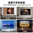 极米（XGIMI）适配坚果4K抗光幕布白天直投家用壁挂钩免打孔投影仪高清便携屏幕 新款8K纤维抗光【壁挂】120寸16:9【白天直投 其它材质
