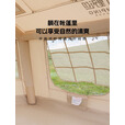 野迎8+8.8㎡pro营地充气帐篷春夏户外露营过夜装备一室一厅防雨帐篷 黑色 天幕杆款全套
