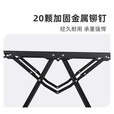 战术折叠桌户外露营野餐置物桌战术桌轻量便携强力承重 速开战术桌-金属-小号(58*36cm)