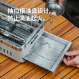 挪客白舟多功能卡式炉户外露营炊具炉具卡磁炉野炊燃气灶装备 浅沙色