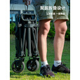 探险者（TAN XIAN ZHE）聚拢型露营车折叠车旅行车露营车大容量野营推车搬运行李车手拉车 450L聚拢后开-黑 10CM轮带刹车