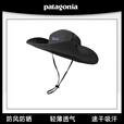 PATA巴塔户外哥尼亚户外速干防晒登山露营钓鱼渔夫帽男女透气遮阳帽子 深咖色-【Pt901#速干大帽檐】