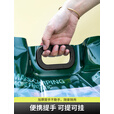 北山狼 户外便携折叠水袋 加厚装水软水袋徒步露营大容量储水袋 10L墨绿色【爆升级·巨能装】