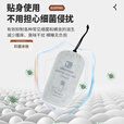 HIKEMAN户外隔脏睡袋轻量化露营徒步超轻薄款弹力内胆酒店旅行便携式 豆绿【168g超轻/便携/抑菌】