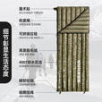 北极狼睡袋户外露营成年人徒步登山加厚抗寒保暖超轻单人加宽冬季可拼接 高蓬松鸭毛绒【充绒800g/蓝色】-18~0℃