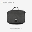 HELINOX Travel Pouch 旅行收纳包轻便可扩容简约手提随身可折叠 Black 黑色格子 S