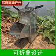 柏潮户外折叠柴火炉火箭炉露营野餐便携式柴火灶取暖烧饭简易家用烧水 户外家用柴火炉折叠猛火加厚1个