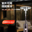 燃气取暖器伞形液化气取暖器户外冬季家用天然煤气烤火炉节能 不锈钢升降【天然气】