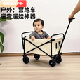 柏潮夏季遛娃神奇快递小拉车户外可折叠收纳方便迷你露营车迷你版拉车 材质超强称重100kg 轮子一个