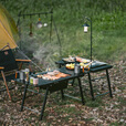 Naturehike挪客重山IGT烧烤桌烧烤架 户外露营便携可折叠家用烤串炉围炉煮茶 IGT烧烤桌+折叠气炉套装