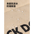 black dog黑狗蛋壳式睡袋防风连帽户外露营防潮柔软贴身恒温加厚保暖 卡其色