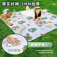 JEEP声波户外野餐垫防水防潮垫郊游帐篷垫子折叠露营帐篷垫地垫加厚 【清爽出行】牛油果200*200cm