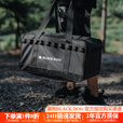 black dog黑狗户外装备收纳包黑化露营战术包春游杂物袋大容量收纳包 夜幕黑