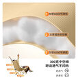 原始人户外折叠椅月亮椅露营折叠椅子折叠凳便携凳子钓鱼凳钓鱼椅 【加高卡其夹棉加厚】配收纳包