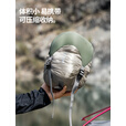 北山狼 轻量化羽绒睡袋成人户外露营防寒保暖睡袋被子二合一便携体积小 400g卡其棕【0℃~10℃】