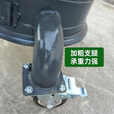 潮思汇汽车新款轮毂柴火钢圈加厚农村两用灶台户外柴煤木柴移动地锅家用 60高端加高加重款(配筒弯头炉勾)