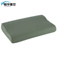际华星空军迷内务枕头军绿色枕头军训宿舍定型枕硬质棉枕头套 浅绿色枕头