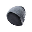 牧高笛冷山野径Pro羊毛帽 户外徒步男女款透气保暖羊毛帽 云崖灰