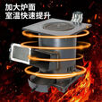 其他家取暖炉家用室内农村柴煤两用冬季新款加厚无烟气化烧木柴烤火炉子 2025款新型气化采暖炉